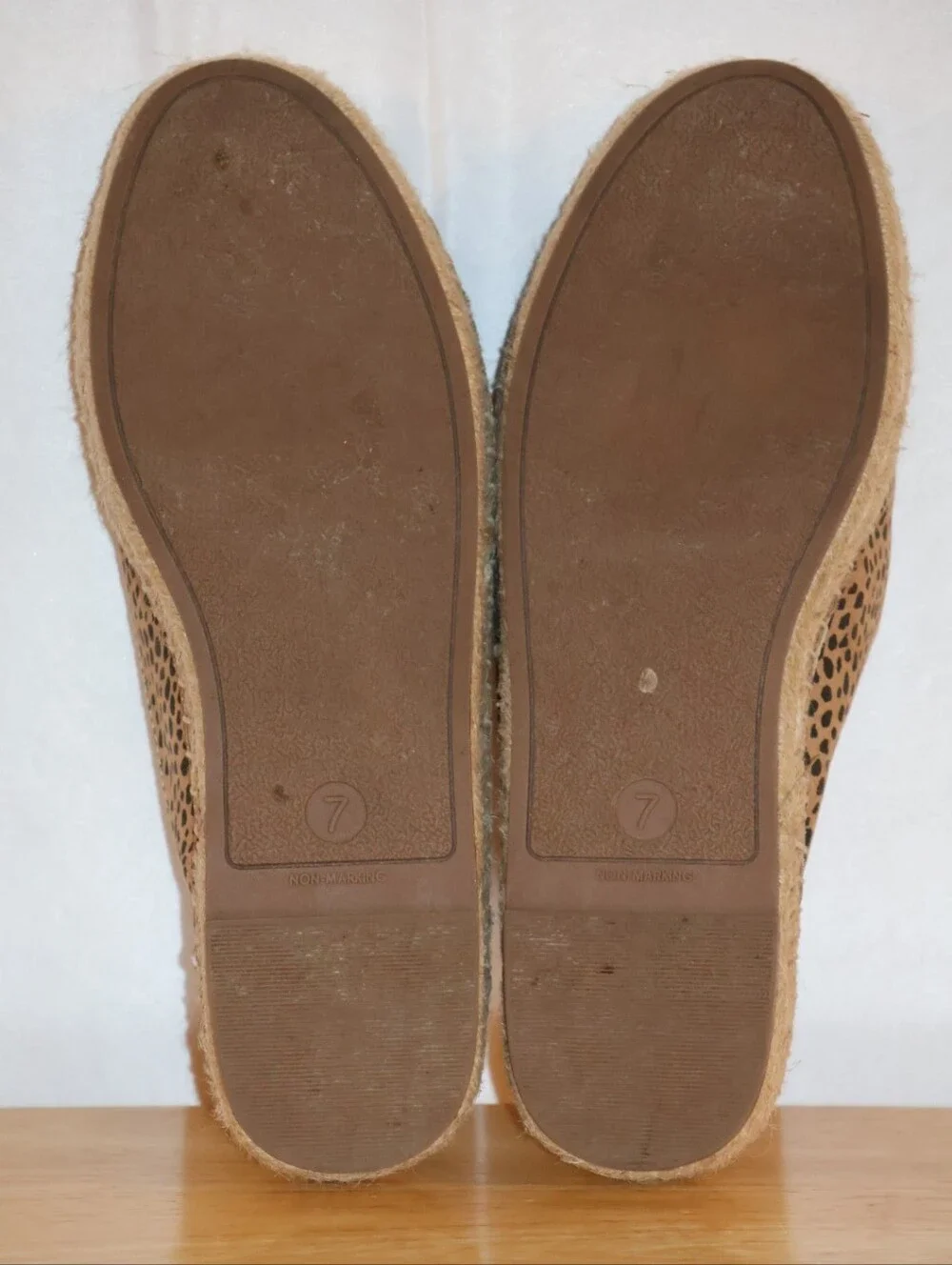 Universal Thread Clara Leopard Print Espadrille Mules.